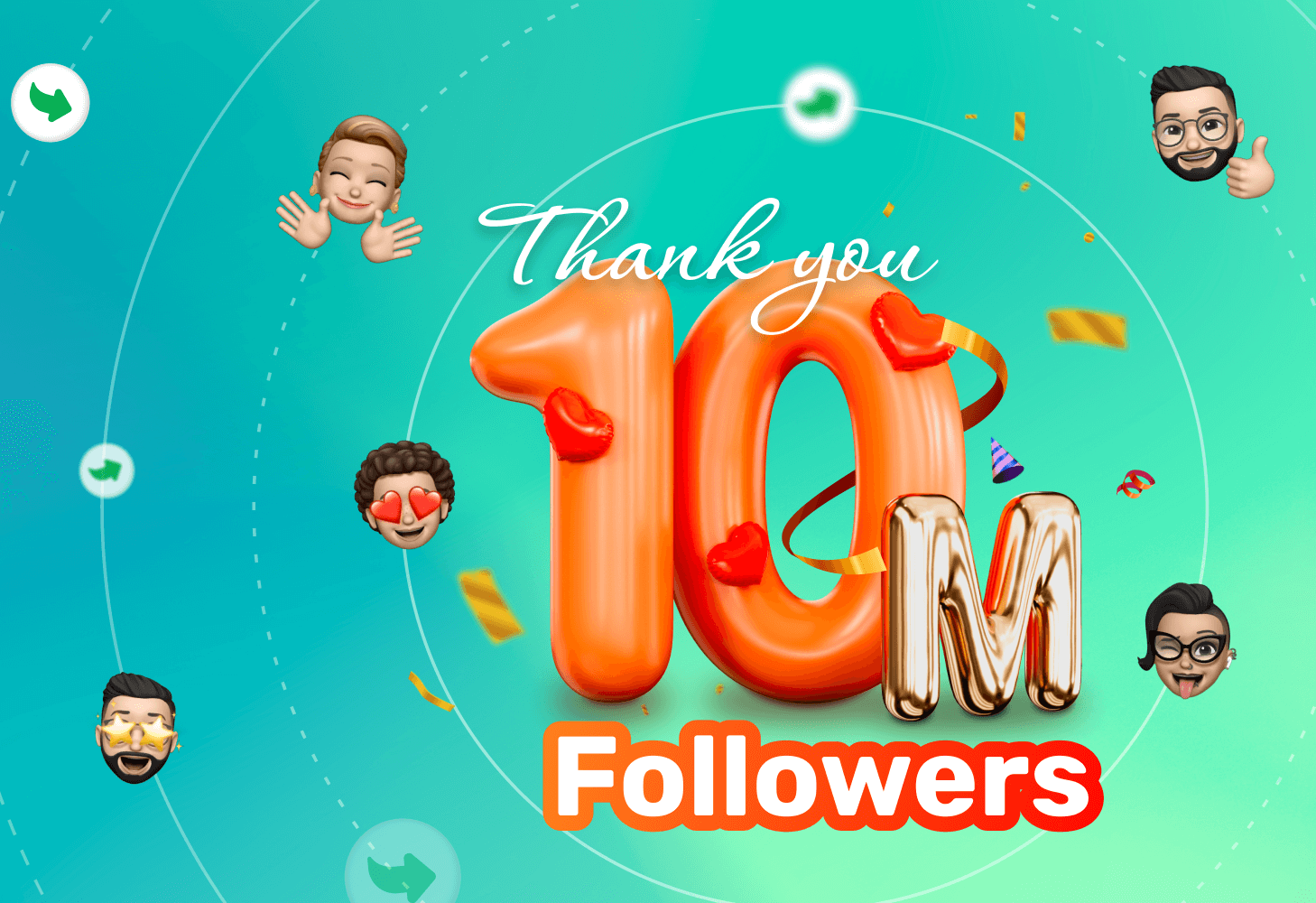 thank you 10m followers