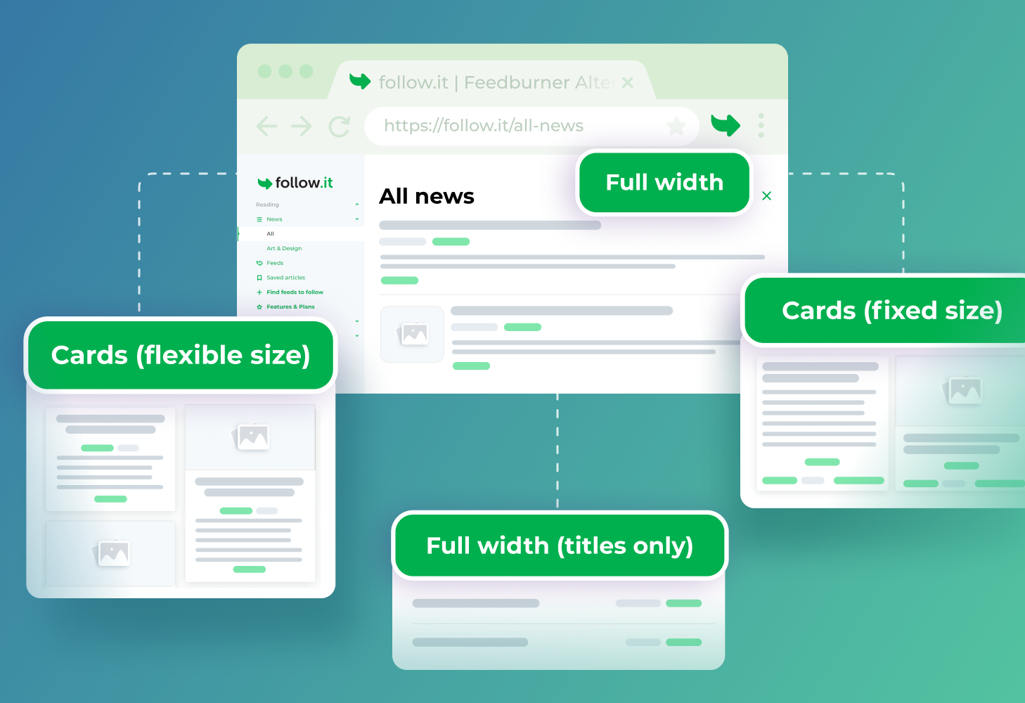 More features added to follow.it