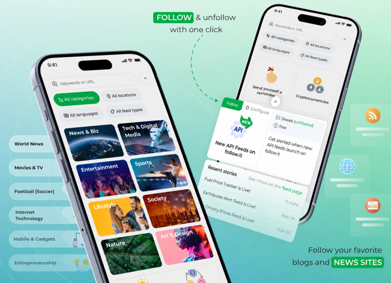 Meet the Re-Launched follow.it App